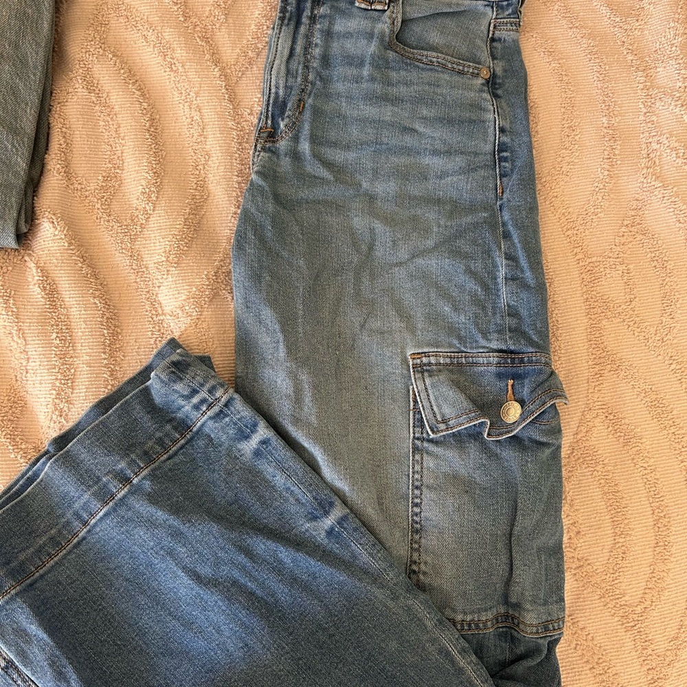 American Eagle Outfitters High Rise Jeans - Blue